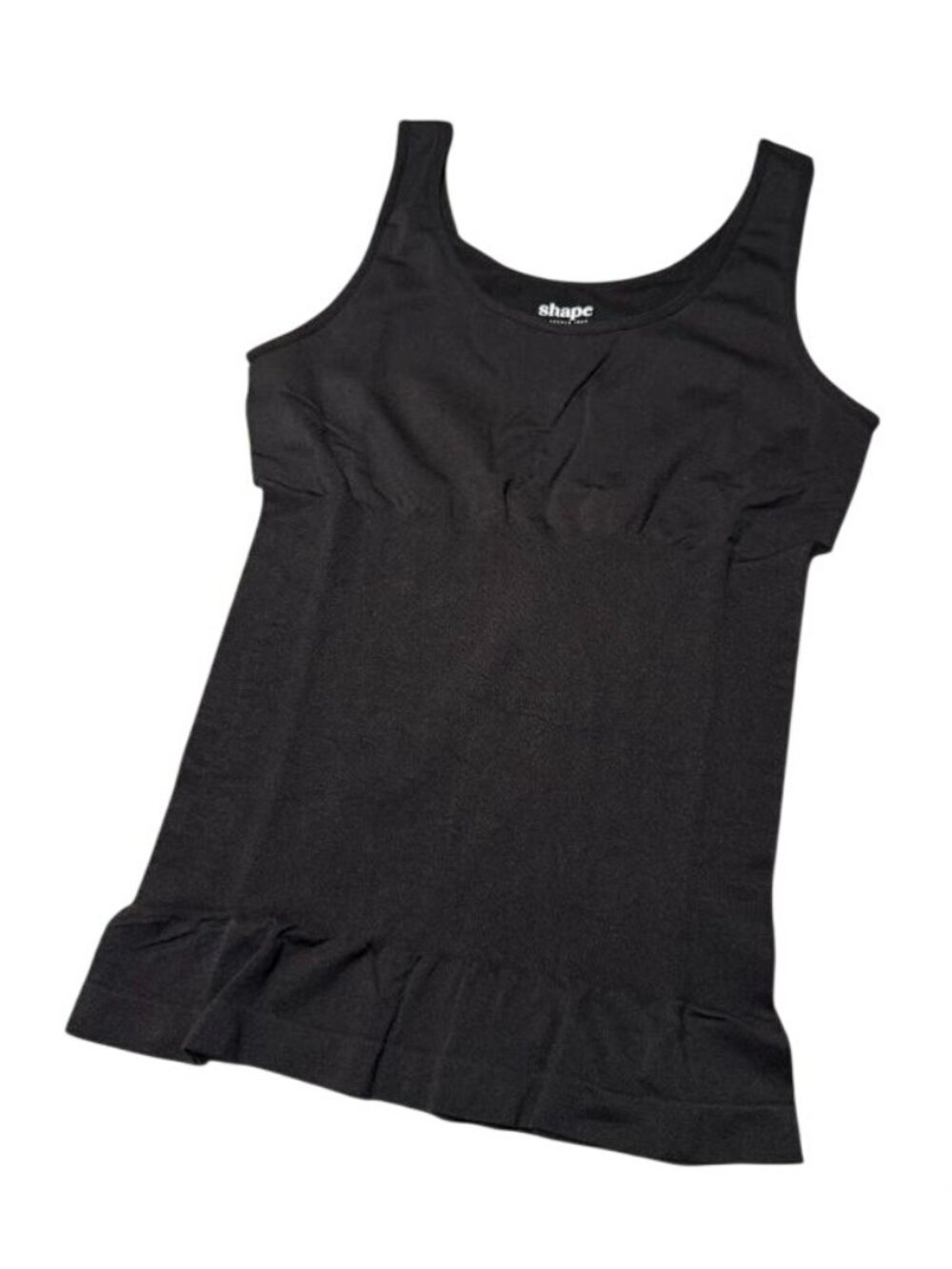 Shape by Studio Womens Shaping Tank Camisole Black Size 1X - Picture 2 of 5